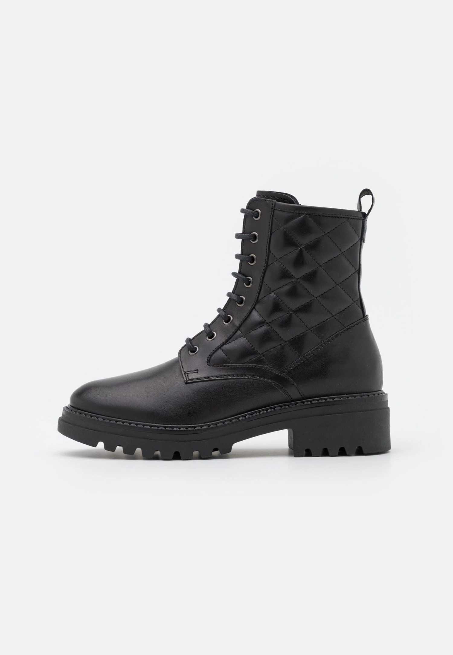 Anna Field Leather - Veterboots - Black 2 Anna Field Leather - Veterboots - Black - Afbeelding 2