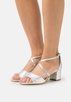 Anna Field Leather - Sandalen - Silver