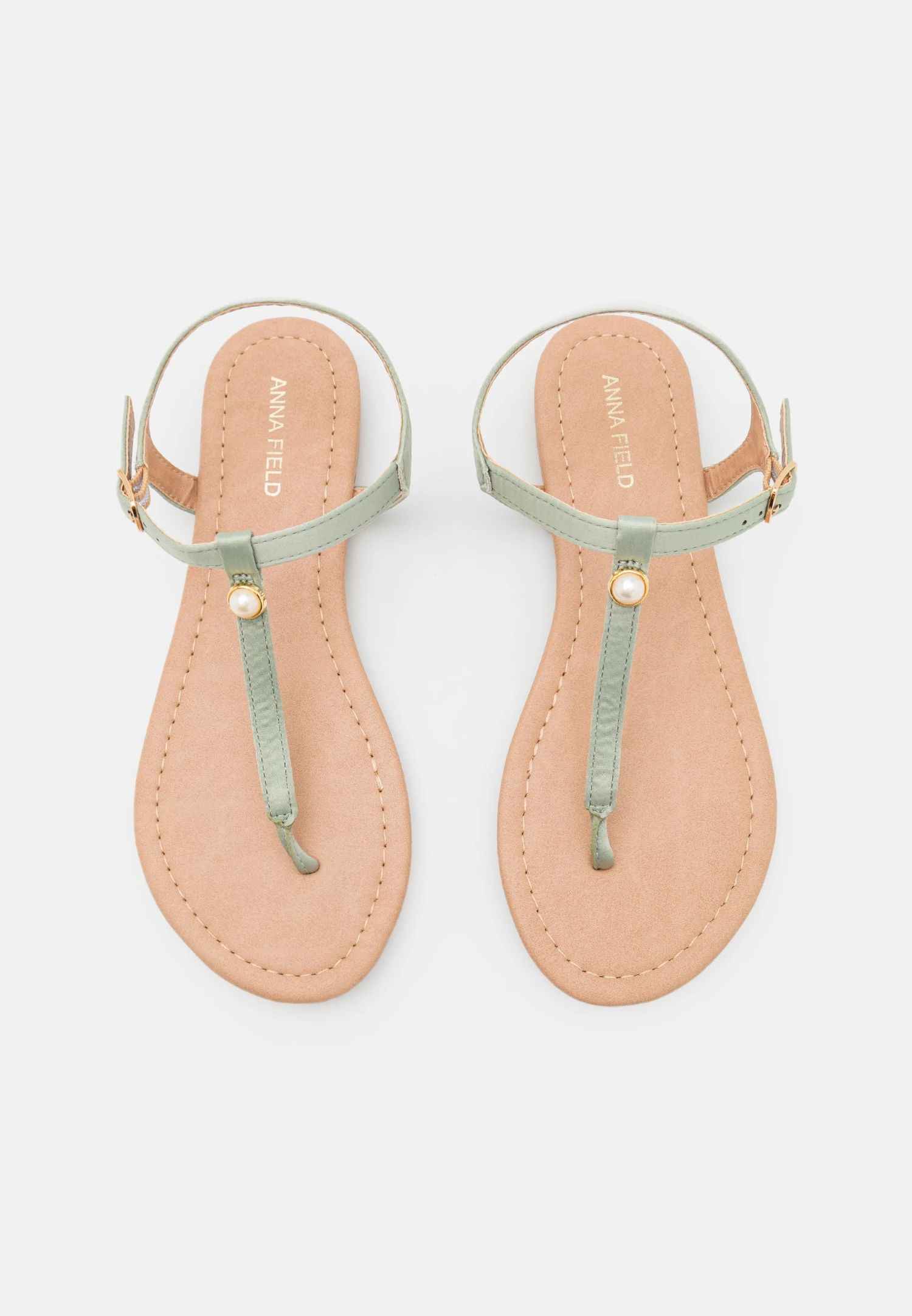 Anna Field Teensandalen - Mint 6 Anna Field Teensandalen - Mint - Afbeelding 6