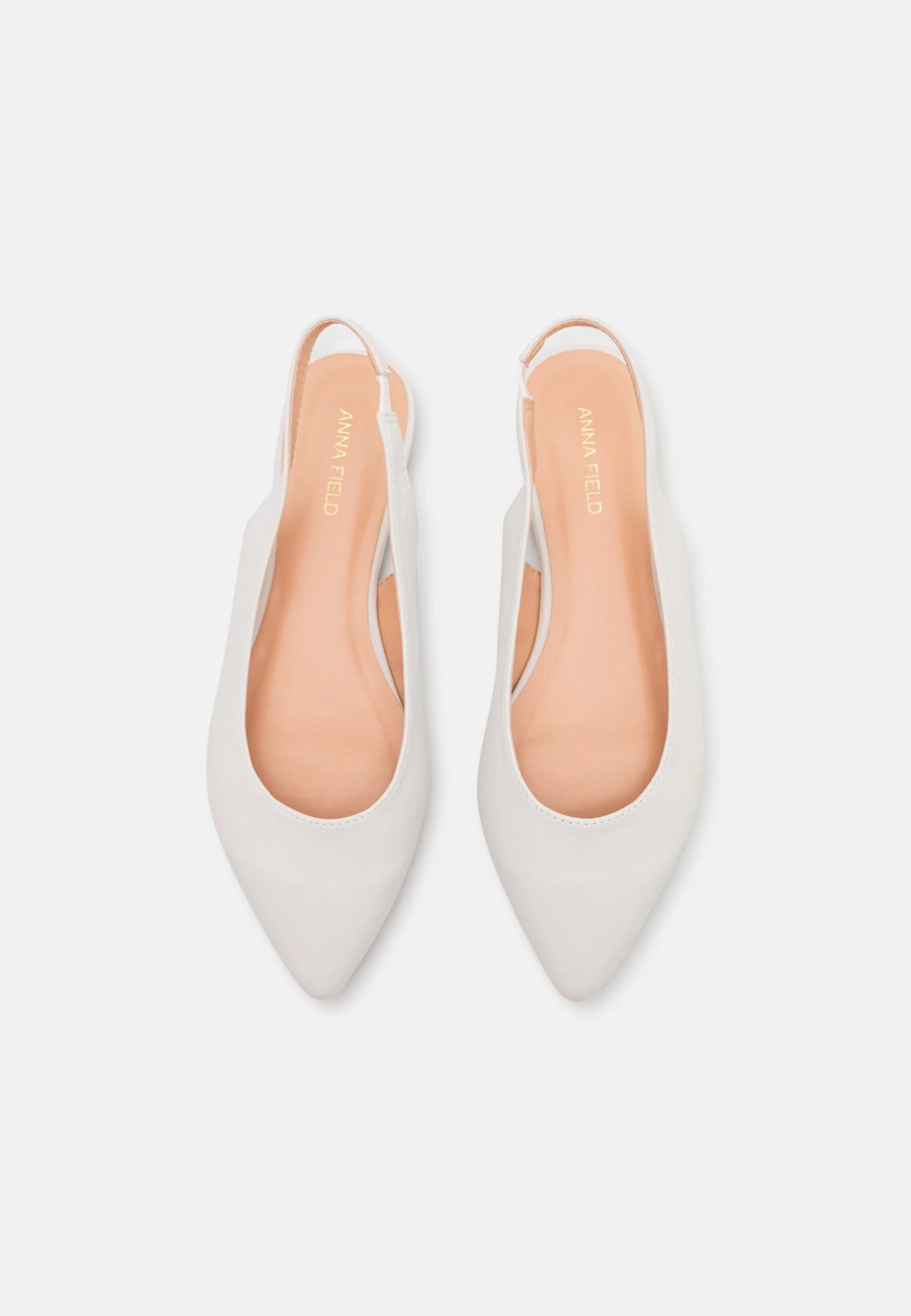 Anna Field Slingback Ballerina´S - White 6 Anna Field Slingback Ballerina´S - White - Afbeelding 6