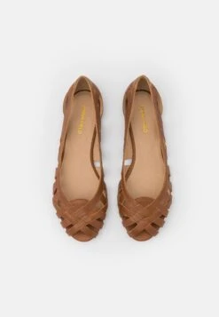 Anna Field Leather - Peeptoe Ballerina'S - Cognac 11 Anna Field Leather - Peeptoe Ballerina'S - Cognac -Anna Field 2a56c760ff704ea58802d90c498fc669