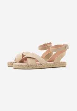 Anna Field Leather - Sandalen Met Plateauzool - Beige -Anna Field 2a761f6bb21346be859b51d86bbda280