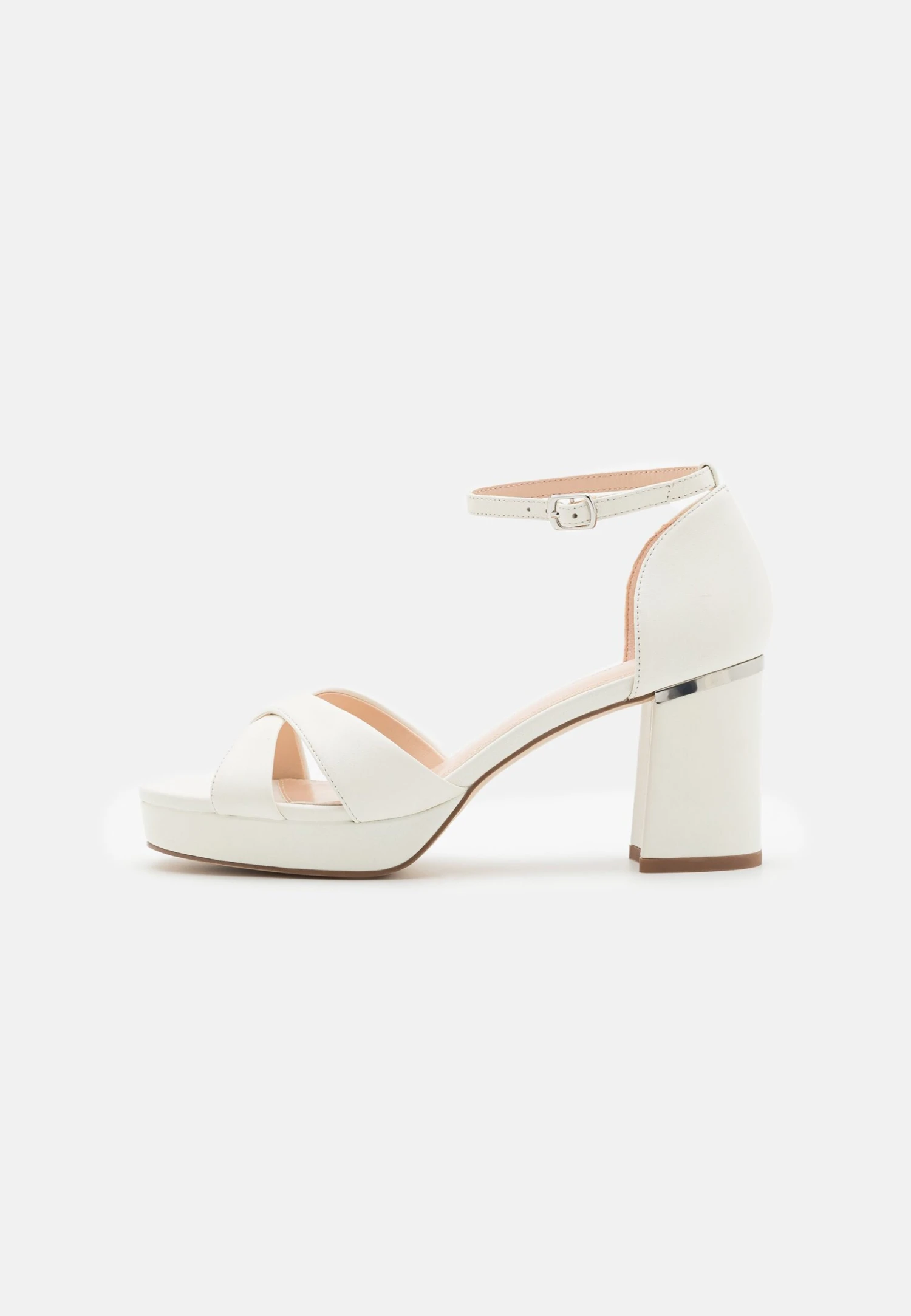 Leather - Sandalen Met Plateauzool - White 2 Leather - Sandalen Met Plateauzool - White - Afbeelding 2