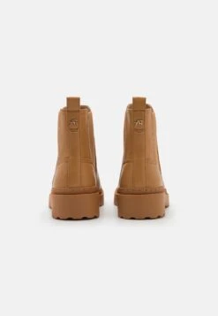 Anna Field Enkellaarsjes Met Plateauzool - Cognac -Anna Field 37ab733567254cc5ba08c1413ebaddaa