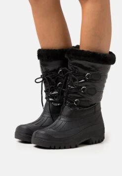 Anna Field Snowboots- Black
