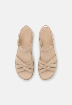 Anna Field Leather - Sandalen Met Sleehak - Beige -Anna Field 5e0952d91e154888be76cdfe1f9a1c60