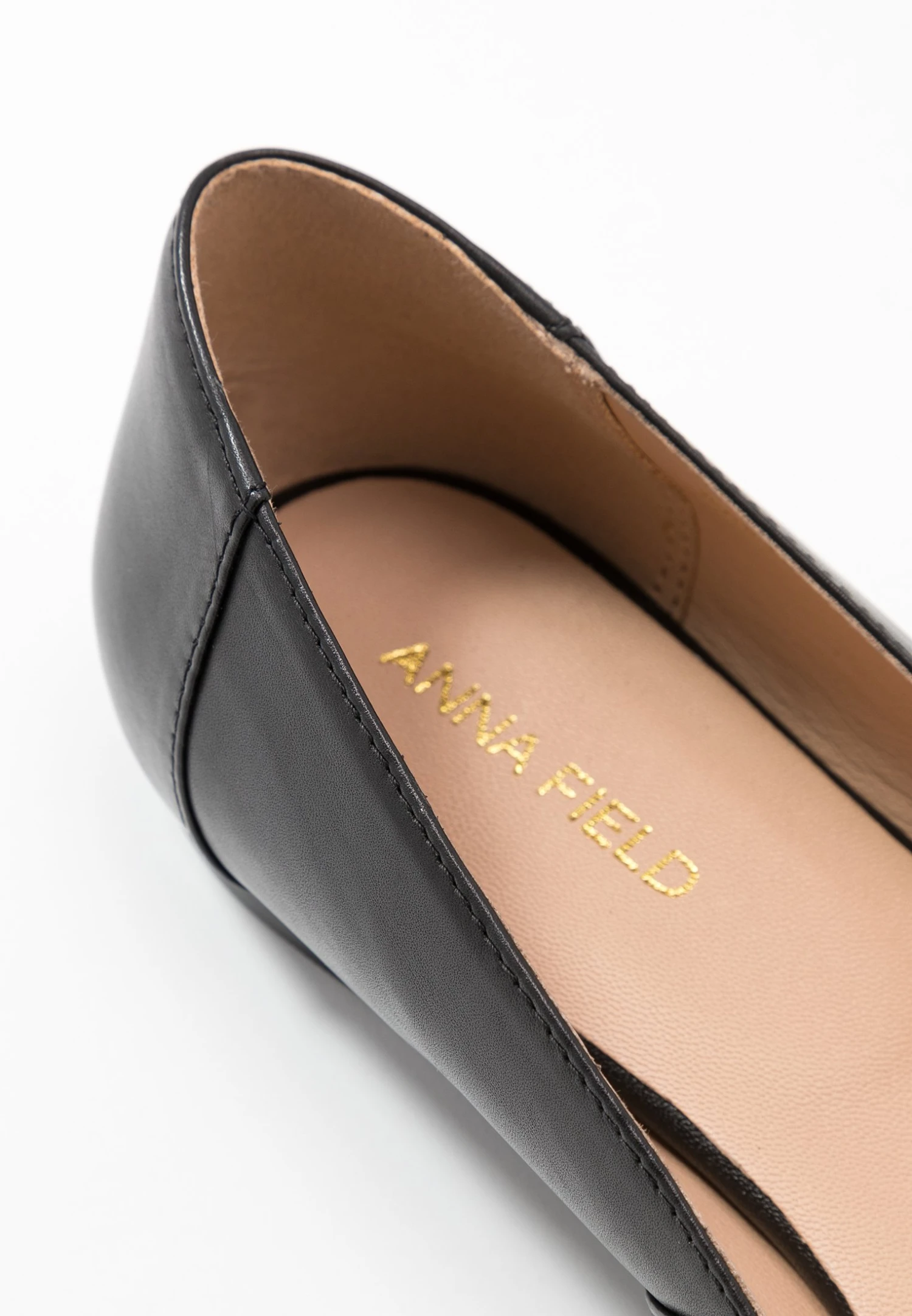 Anna Field Leather Ballerinas - Ballerina'S - Black 3 Anna Field Leather Ballerinas - Ballerina'S - Black - Afbeelding 3