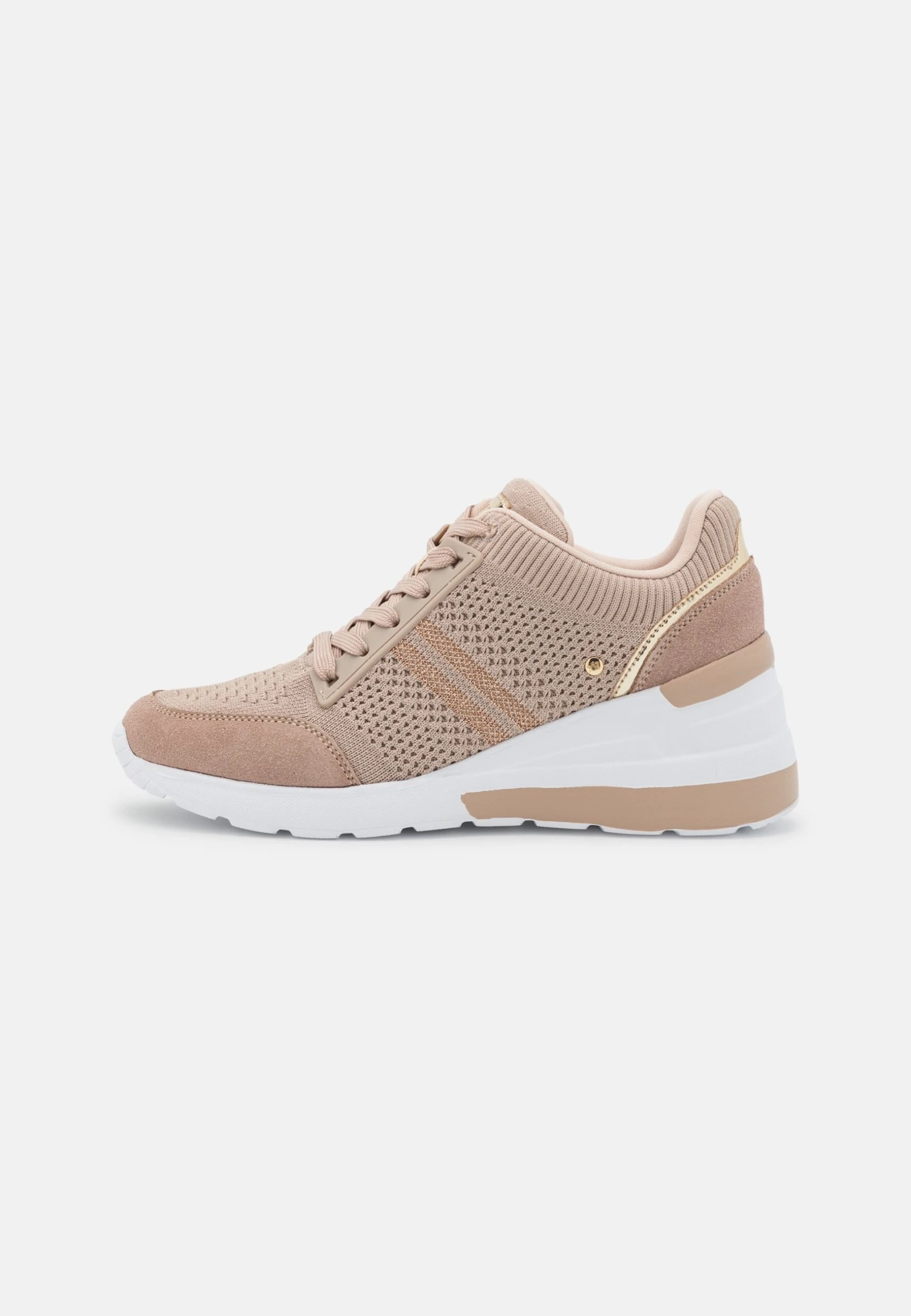 Anna Field Leather Mix - Sneakers Laag - Beige 2 Anna Field Leather Mix - Sneakers Laag - Beige - Afbeelding 2