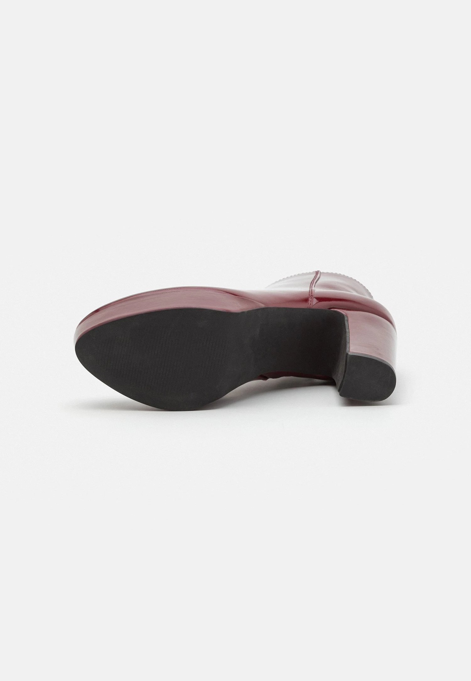 Anna Field Enkellaarsjes Met Hoge Hak - Dark Red 5 Anna Field Enkellaarsjes Met Hoge Hak - Dark Red - Afbeelding 5