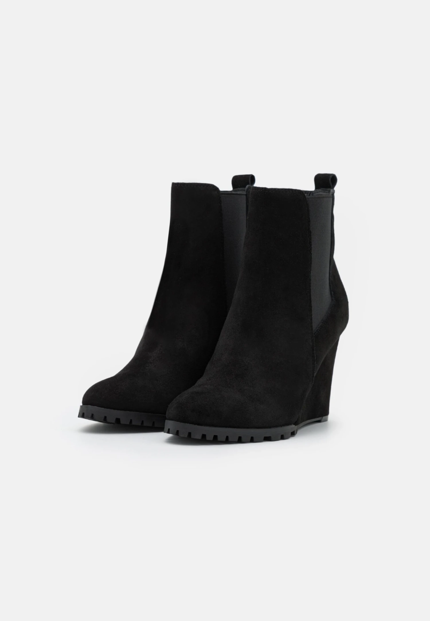 Anna Field Leather Winter Boot - Enkellaarsjes Met Hoge Hak - Black 2 Anna Field Leather Winter Boot - Enkellaarsjes Met Hoge Hak - Black - Afbeelding 2