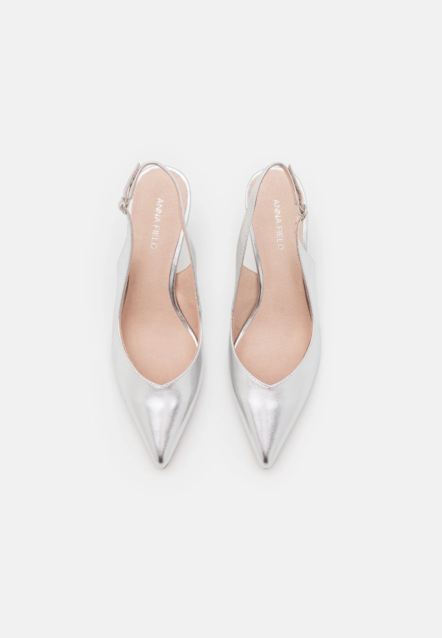 Anna Field Leather - Klassieke Pumps - Silver 6 Anna Field Leather - Klassieke Pumps - Silver - Afbeelding 6
