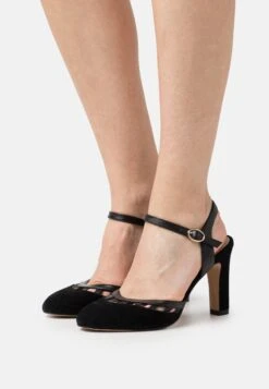 Anna Field Leather- Hoge Hakken - Black