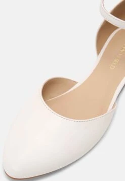 Leather - Ballerina'S Met Enkelbandjes -White 13 Leather - Ballerina'S Met Enkelbandjes -White -Anna Field 840270053f7542339bf71b68edcbda90