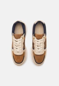 Anna Field Leather - Sneakers Laag - Dark Blue/Cognac -Anna Field 8c731af1821f4ba6af5e6f0a966dcebb