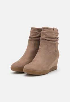 Anna Field Winter Boot - Enkellaarsjes Met Sleehak - Taupe 8 Anna Field Winter Boot - Enkellaarsjes Met Sleehak - Taupe -Anna Field 8edaf7386eb446aeb0654ef16e40d6b5