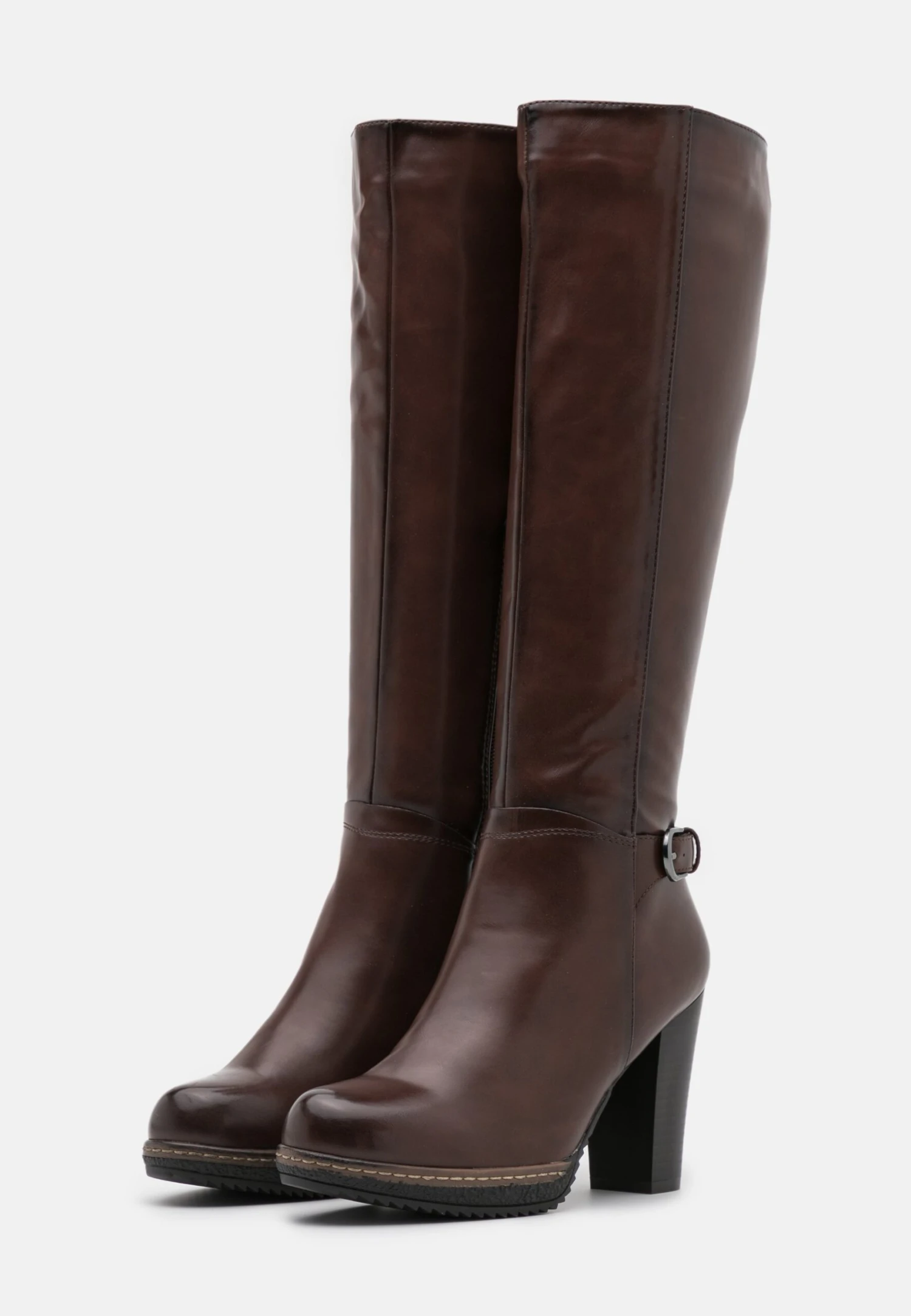 Anna Field Laarzen Met Hoge Hak - Dark Brown 3 Anna Field Laarzen Met Hoge Hak - Dark Brown - Afbeelding 3