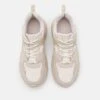 Anna Field Leather - Sneakers Laag - Beige