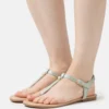 Anna Field Teensandalen - Mint