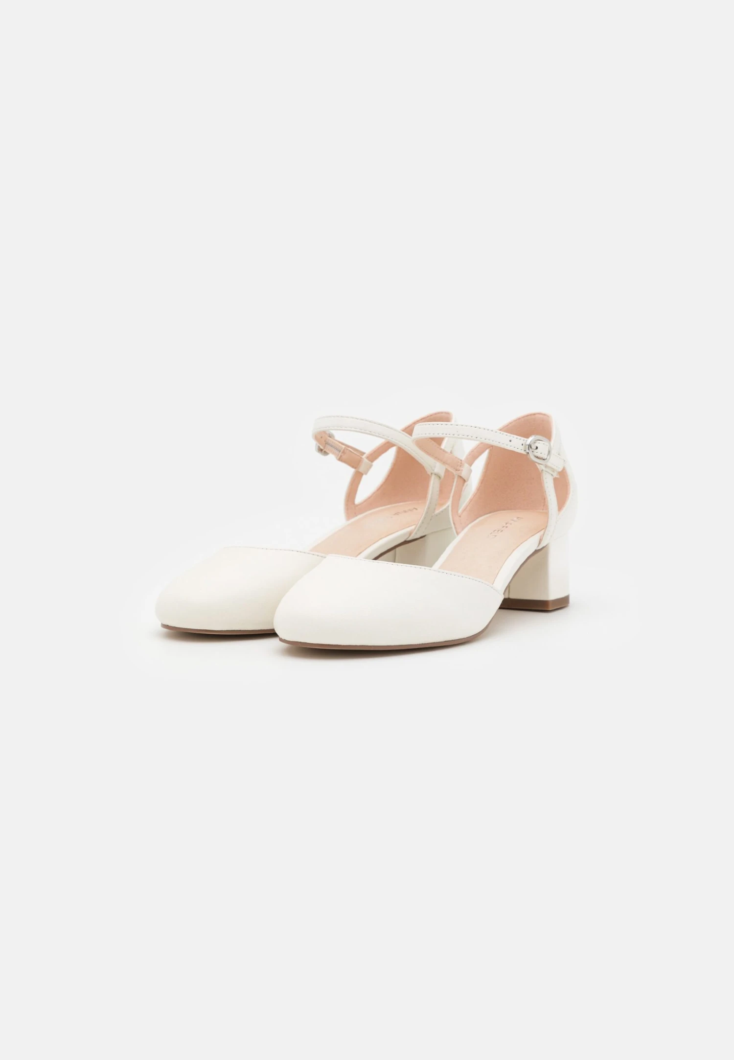 Leather - Klassieke Pumps - White 3 Leather - Klassieke Pumps - White - Afbeelding 3