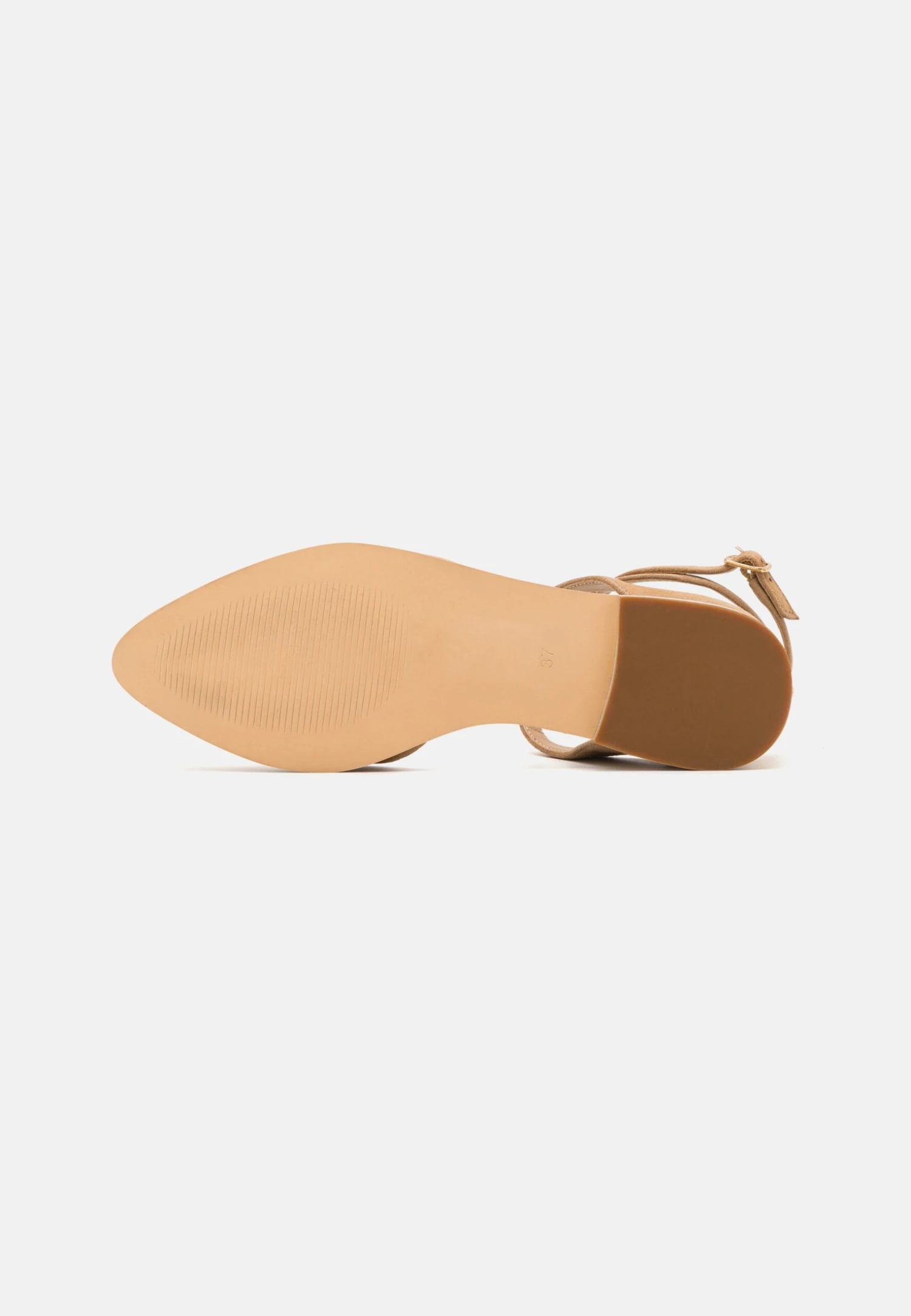 Anna Field Leather- Ballerina'S Met Enkelbandjes - Beige 5 Anna Field Leather- Ballerina'S Met Enkelbandjes - Beige - Afbeelding 5