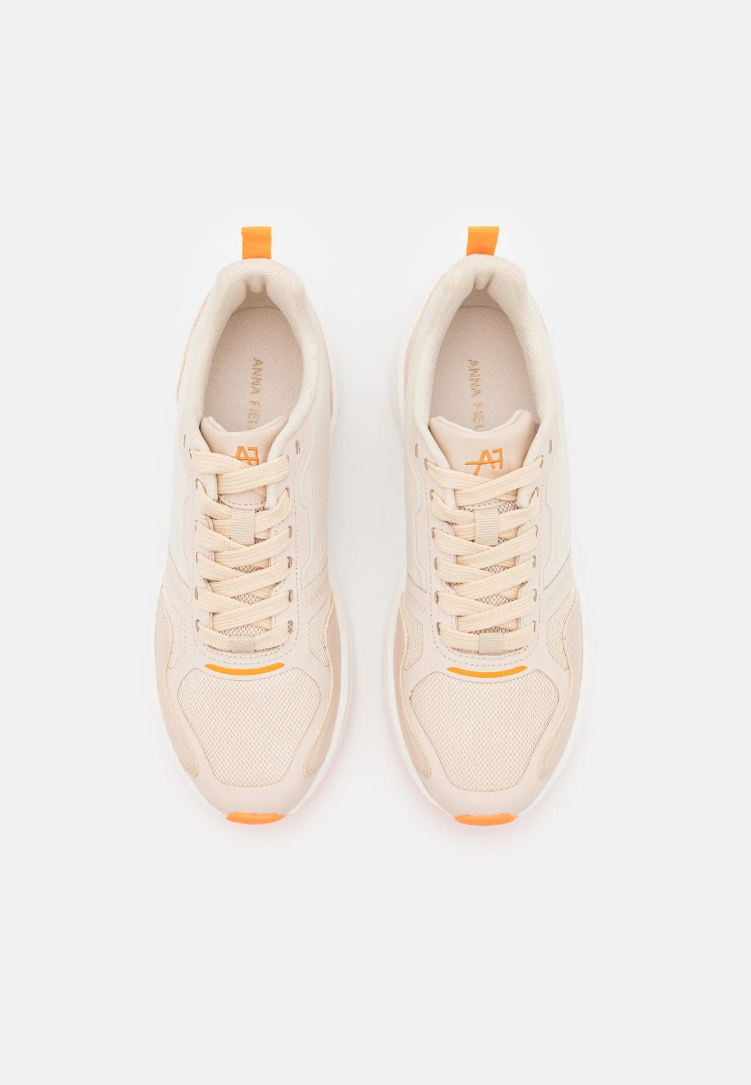 Anna Field Sneakers Laag - Beige/Orange 6 Anna Field Sneakers Laag - Beige/Orange - Afbeelding 6