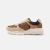 Anna Field Leather - Sneakers Laag - Dark Blue/Cognac